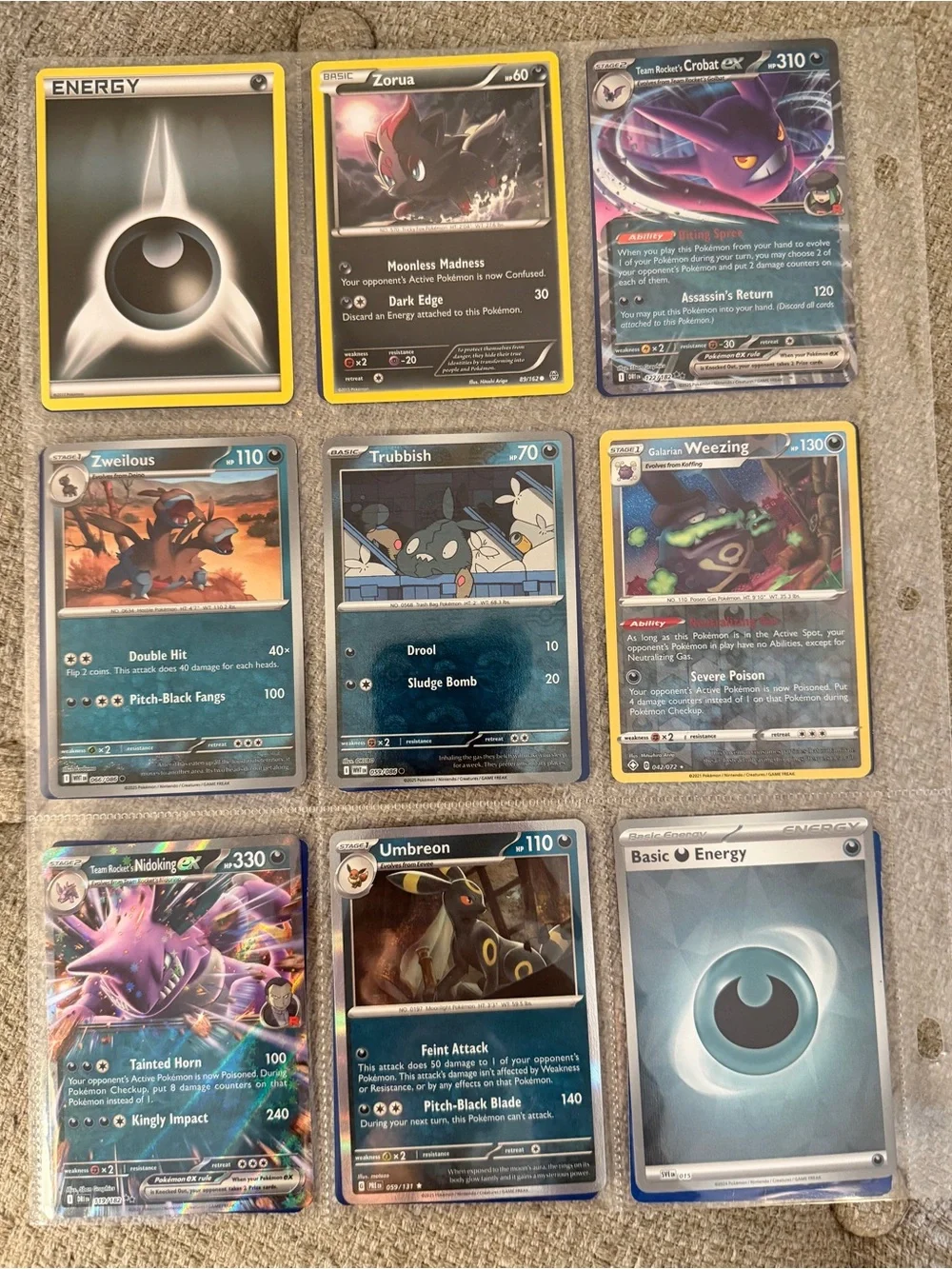 Pokémon 50+ Card Lot – Mega EX, Team Rocket, Cosmo Holos, Eeveelutions & More